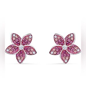 Swarovski Tropical Flower Earrings - Studs